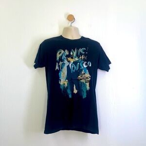 Tultex- Vintage Panic At The Disco Pray For The Wicked Graphic Tee Shirt Size M